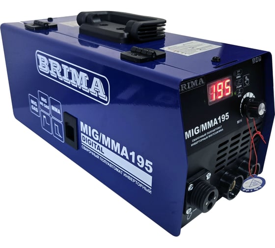 Изображение товара Сварочный полуавтомат Brima MIG/ММА 195 Digital 220В НП000001036