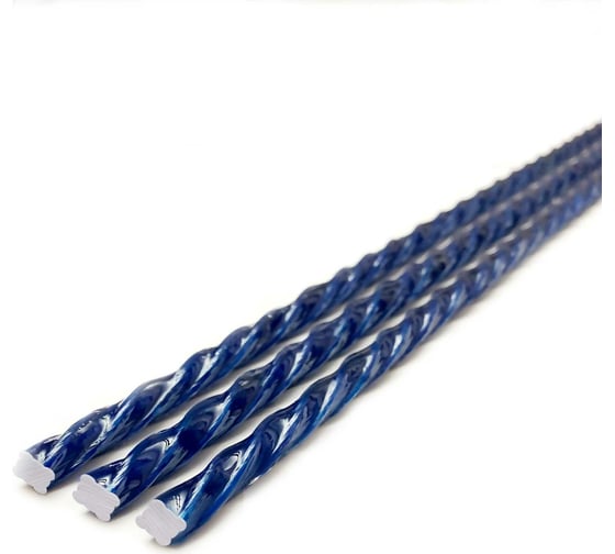 Изображение товара Композитная стеклопластиковая арматура Etiz АСК-8 прут 2 м, синяя 0308002А