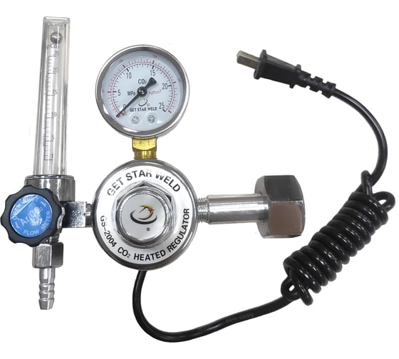 Изображение товара Редуктор СО2 с подогревом 36В Профессионал 07956