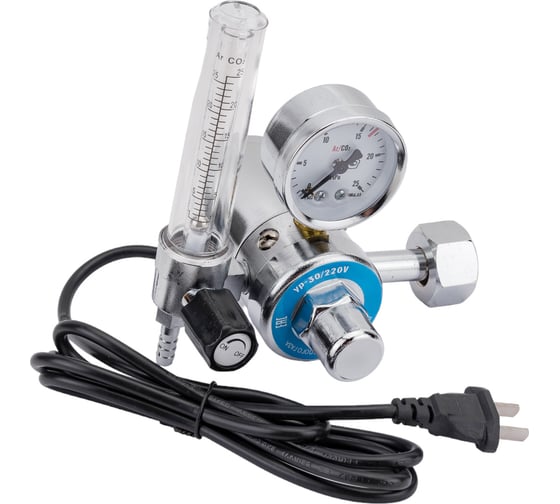 Изображение товара Редуктор СО2 с подогревом 220В Профессионал 0793