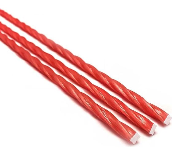 Изображение товара Композитная стеклопластиковая арматура Etiz АСК-6 прут 2 м, красная 0306002А