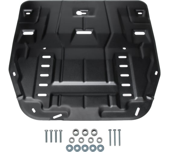 Изображение товара Защита картера и КПП увеличенная Rival для Hyundai Sonata VIII 2019-/Kia K5 2020- 111.2860.1