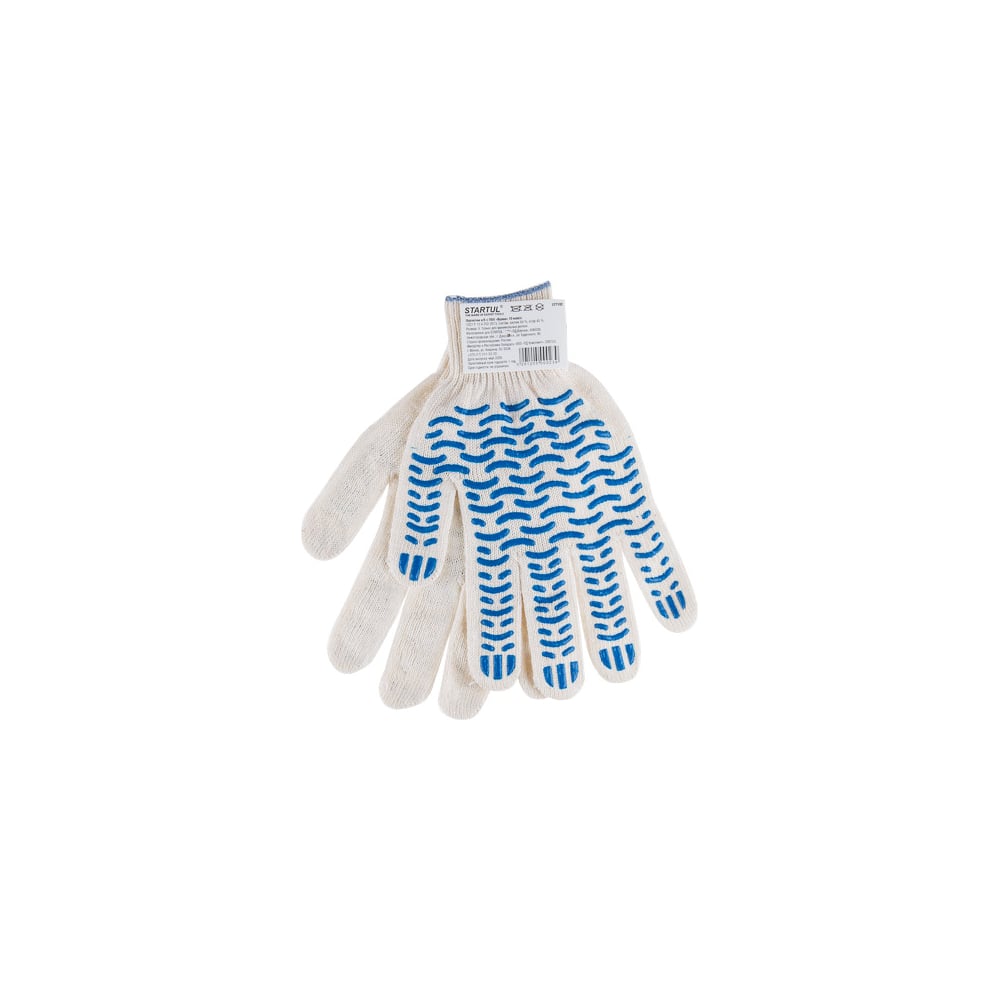 Хлопчатобумажные перчатки STARTUL хлопчатобумажные перчатки startul