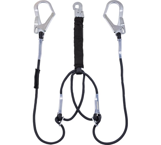 Изображение товара Двойной огнеупорный строп Alpsafe, регулируемый, с амортизатором AKN31F