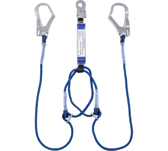 Изображение товара Двойной регулируемый строп Alpsafe с амортизатором AKN31