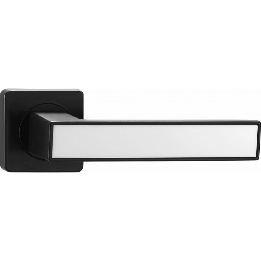 Алюминиевая дверная ручка Вантаж - V52BL-2/WH AL