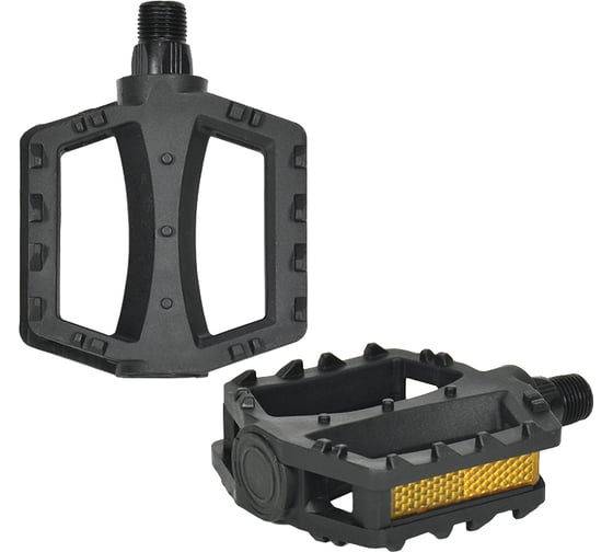 Изображение товара Педали для детских велосипедов Juchuang MX-P620 12мм ось, пластик, черные 10769 HQ-0005519