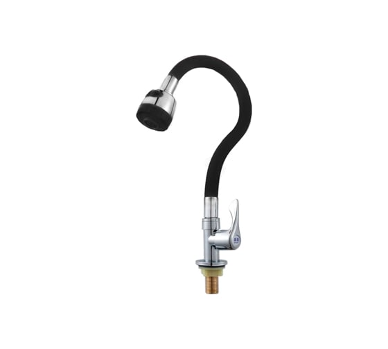 Изображение товара Кран для кухни MATRIX SMF-823479/BK черный силиконовый излив 0332