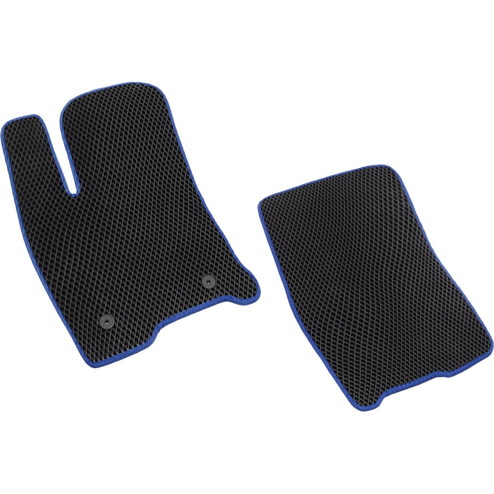 Передние коврики для Lada X-Ray 2015 - 2022 с бардачком Vicecar коврики резиновые с высоким бортом для lada x ray 2016