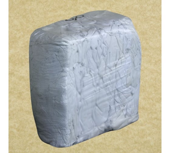 Изображение товара Ветошь СПЕЦЛЕОН белый, коттон, х/б, 10 кг ВЕТБЕЛХБ