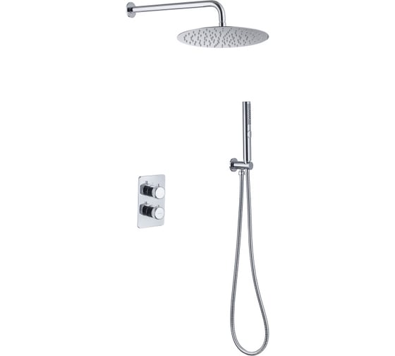 Изображение товара Душевой комплект ALLEN BRAU Priority хром 5.31013-00 00265384