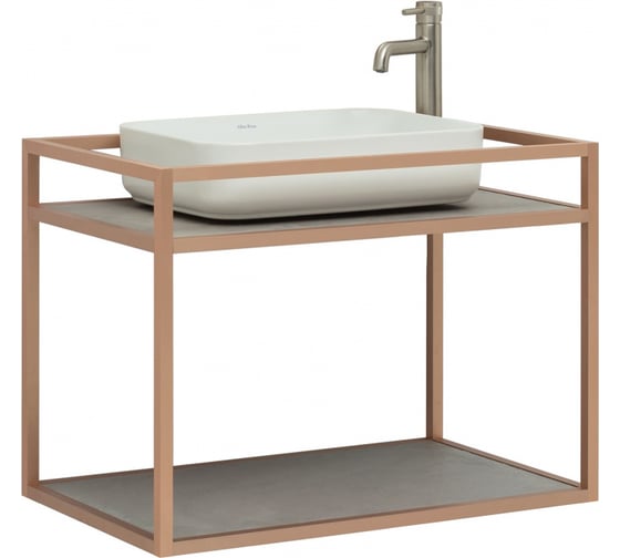 Изображение товара Подвесная консоль под раковину ALLEN BRAU Liberty 75 1.33001.60 медь 00274333