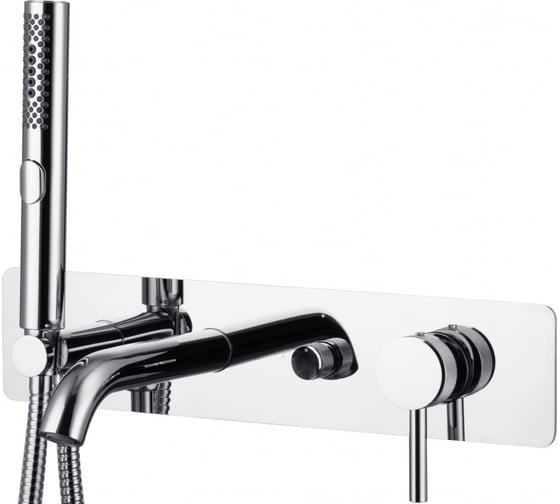 Изображение товара Смеситель для ванны с душем ALLEN BRAU Priority 5.31006-00 с внутренней частью 00265363
