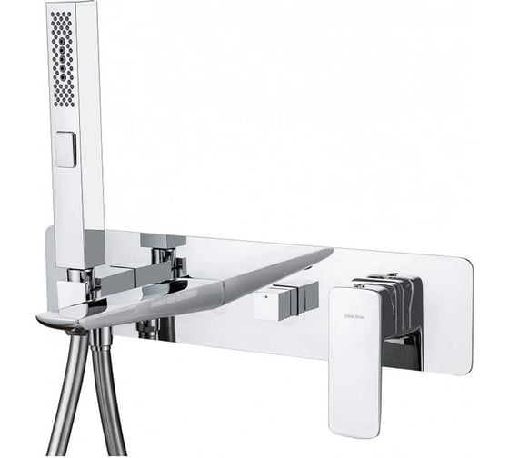 Изображение товара Смеситель для ванны с душем ALLEN BRAU Infinity 5.21007-00 с внутренней частью 00265447