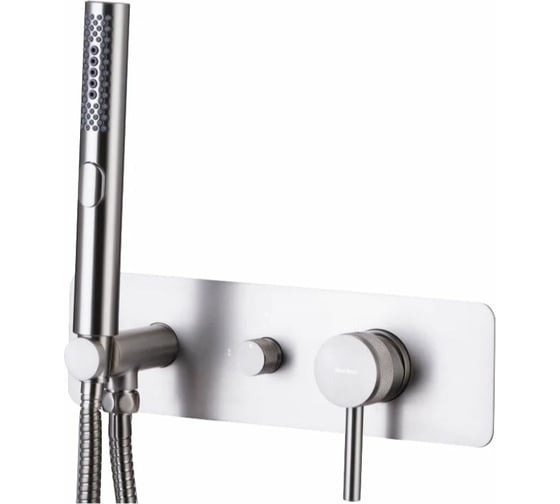 Изображение товара Смеситель для душа ALLEN BRAU Priority 5.31009-BN с внутренней частью 00265373