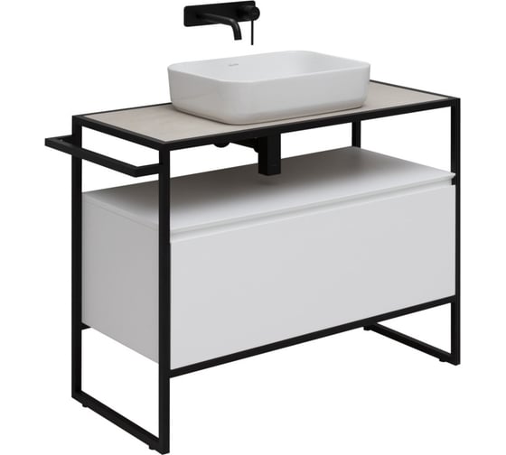 Изображение товара Тумба под раковину ALLEN BRAU Priority 1.31003.WM 100 white matt 00274302