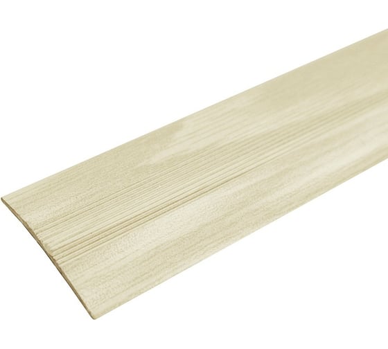 Изображение товара Стык РУССКИЙ ПРОФИЛЬ 38 мм, 1.8 м, груша белая 4680427035425