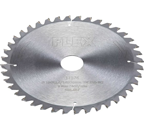 Изображение товара Пильный диск (190x1.6/1.0x30 мм; HW Z40/5° WZ) FLEX 503657