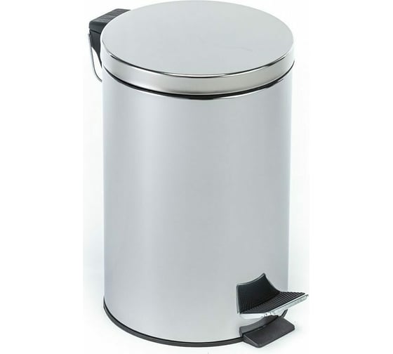 Изображение товара Урна для мусора Palex с педалью, 12 л, металл 3700-312