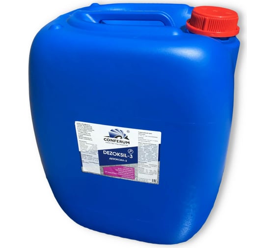 Изображение товара Очищающее средство для систем отопления КОНФЕРУМ Дезоксил-3 0210