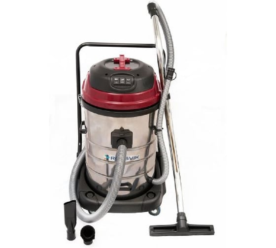 Изображение товара Пылеводосос Rossvik 70 л, 3x1500 Вт RVC70-3