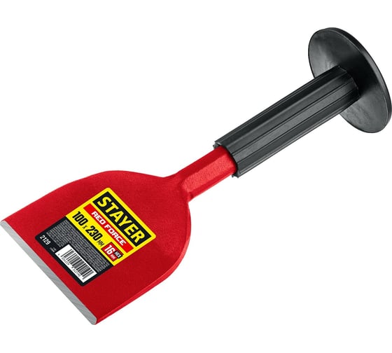 Изображение товара Зубило-конопатка STAYER Red Force с протектором 100x230 мм 2129