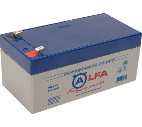 Изображение товара Аккумуляторная батарея LFA FB3.2-12 12В, 3.2 Ач УТ-00001352