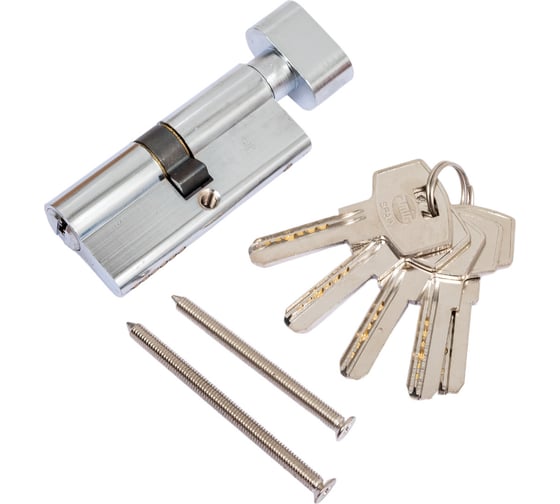 Изображение товара Цилиндровый механизм с вертушкой Amig хромированная латунь, 30-10-30 9800-70 LCB M