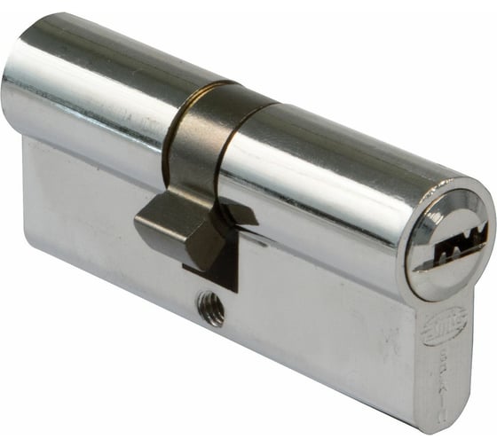 Изображение товара Цилиндровый механизм Amig хромированная латунь, 35x35, ключ/ключ 9800-70 LCB