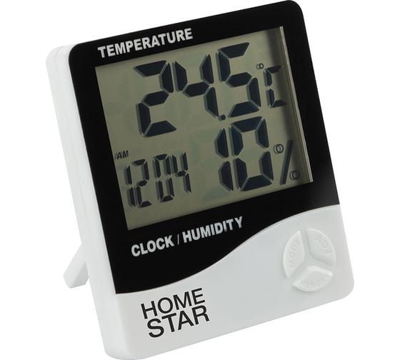 Изображение товара Цифровой термометр-гигрометр Homestar HS-0108 104303