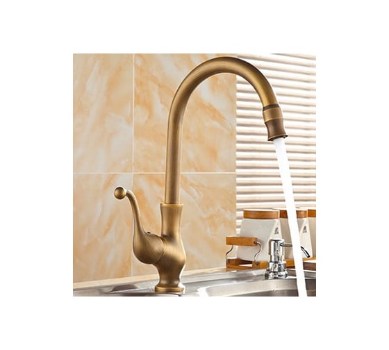 Изображение товара Смеситель для кухни MATRIX SMF-323297 ретро, бронза 1225