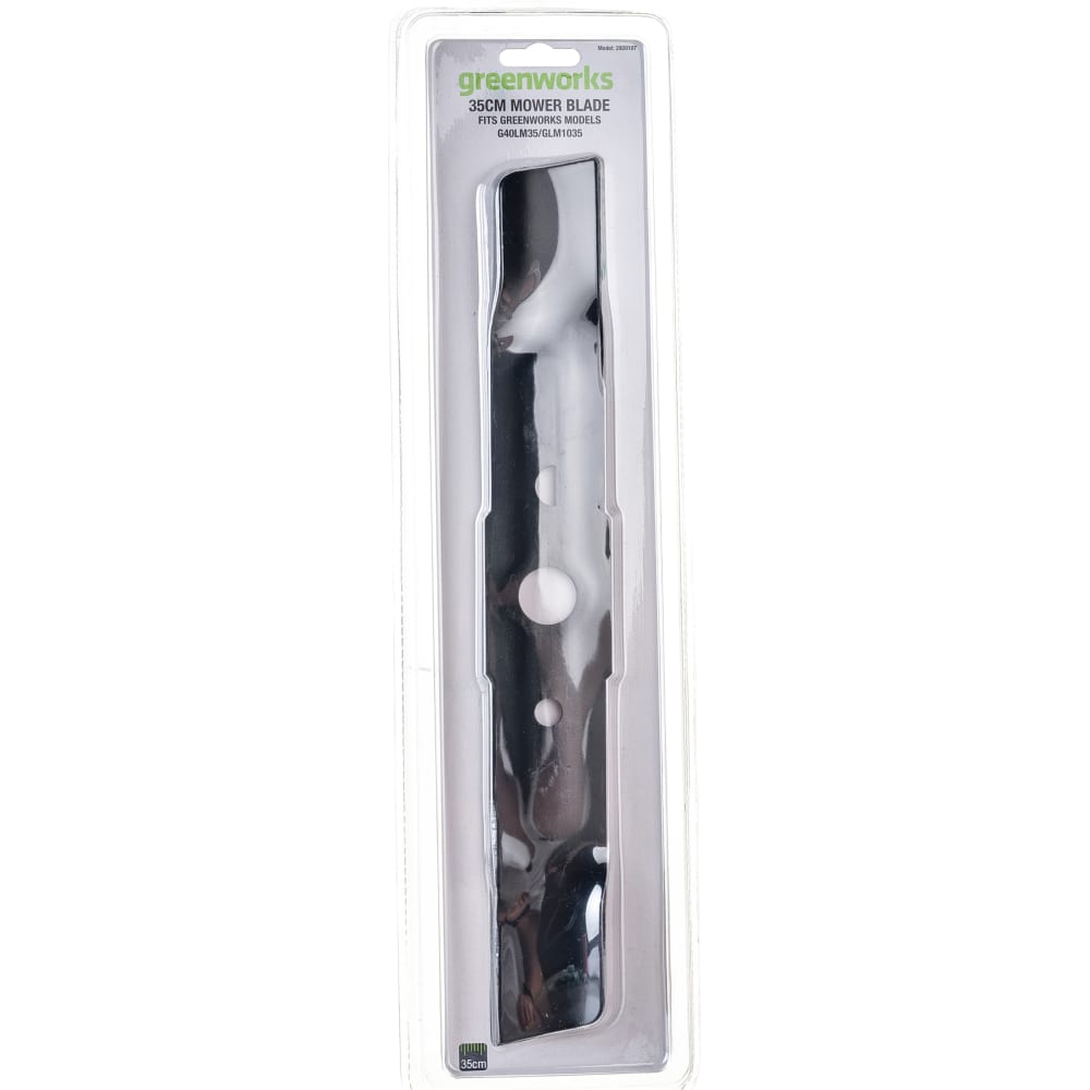 Сменный нож для газонокосилки 40 В GreenWorks нож сменный для газонокосилки 41 см greenworks 2920207