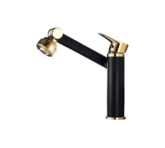Изображение товара Смеситель для кухни MATRIX SMF-323570/BG черный-золото 0214