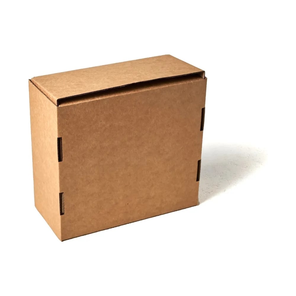 Самосборная картонная коробка PACK INNOVATION коробка самосборная с окном мятная 19 х 19 х 3 см