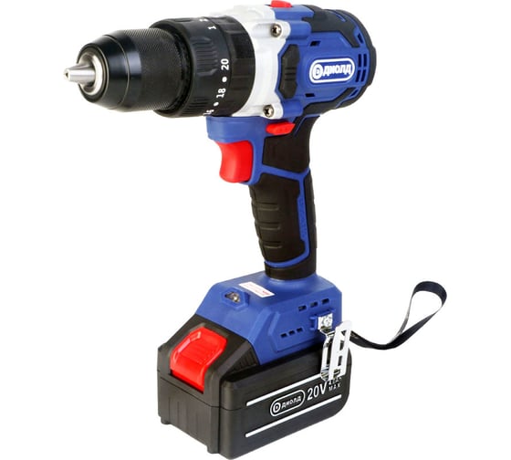 Изображение товара Ручная электрическая аккумуляторная дрель ДИОЛД 20 ЛИ-03 У 10300020