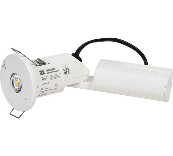 Изображение товара Аварийный светильник IEK ДПА 060 непостоянного действия, 3ч, IP20 LDPA0-060-3-20-K01