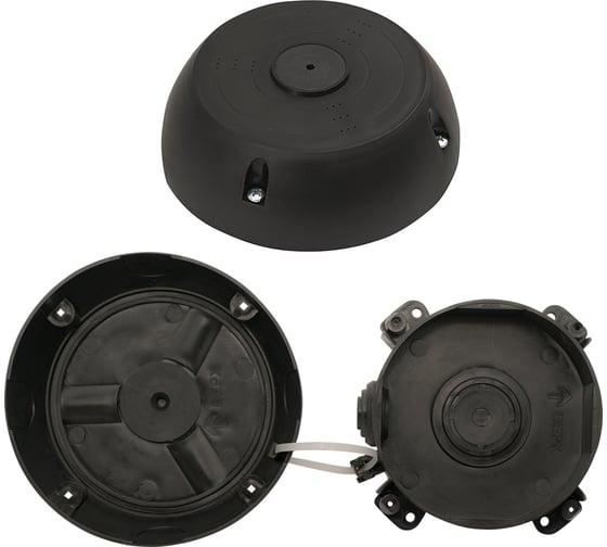 Изображение товара Монтажная коробка SLT МК-2 черная для видеокамер 10463