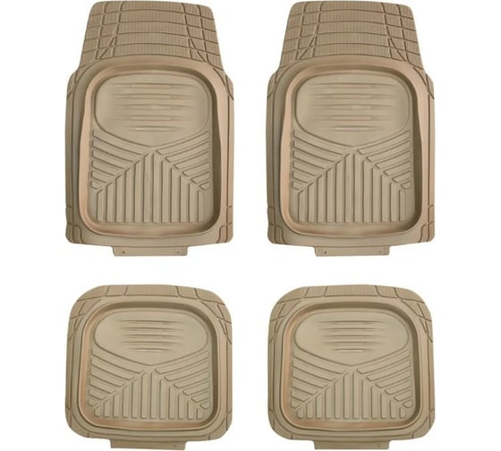 Изображение товара Коврик PSV ACAZAR TS1863P 4 P 4ч 73x51/47x50 см, бежевый 129661