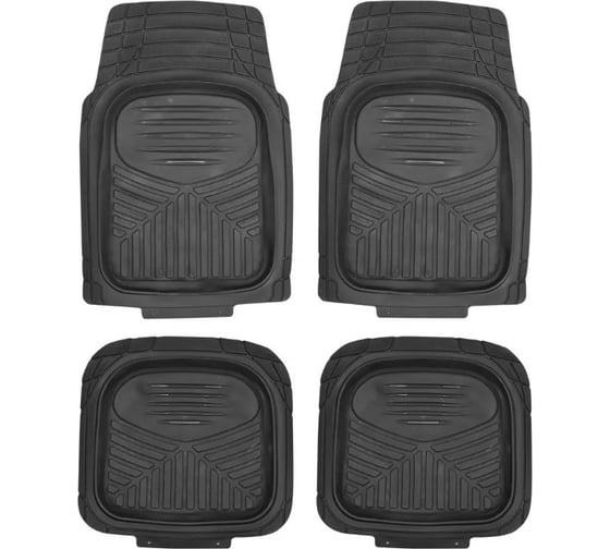 Изображение товара Коврик PSV ACAZAR TS1863P 4 P 4ч 73x51/47x50 см, черный 129659