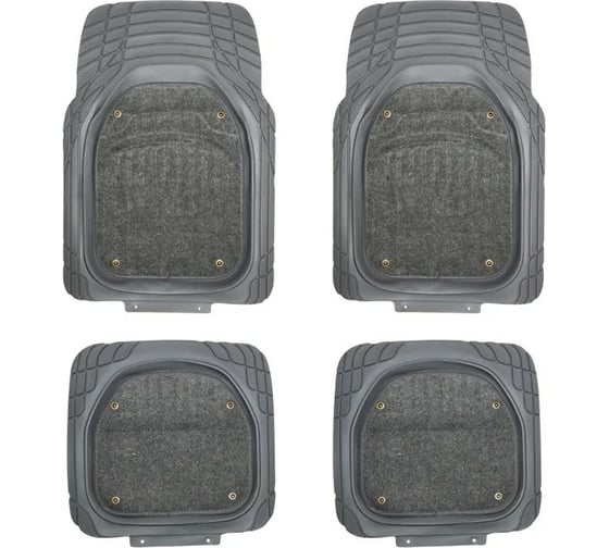 Изображение товара Коврик PSV DONATOR TS1861P C 4ч 76x54/48x50 см, серый 129657