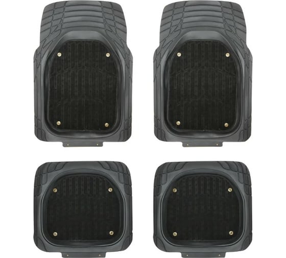 Изображение товара Коврик PSV DONATOR TS1861P C 4ч 76x54/48x50 см, черный 129656