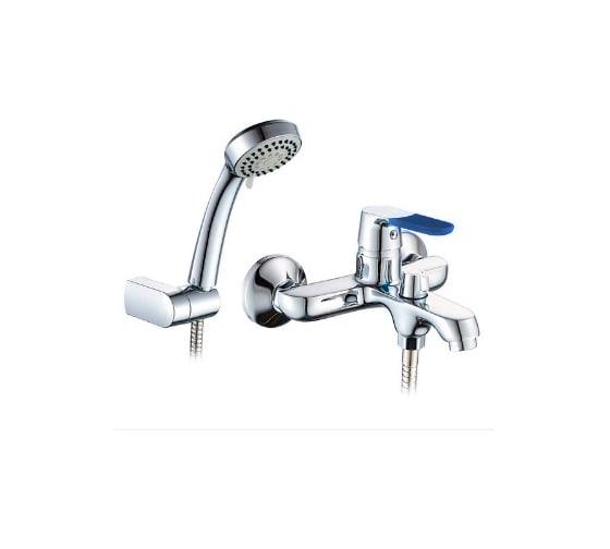 Изображение товара Смеситель для ванны MATRIX SMF-323303-1 короткий нос, ручка 5 цветов 6235