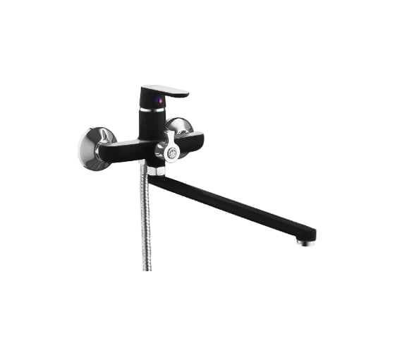 Изображение товара Смеситель для ванны MATRIX SMF-323313/BK черный 6280