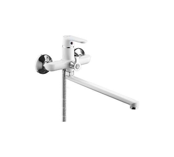 Изображение товара Смеситель для ванны MATRIX SMF-323313/WT белый 6284