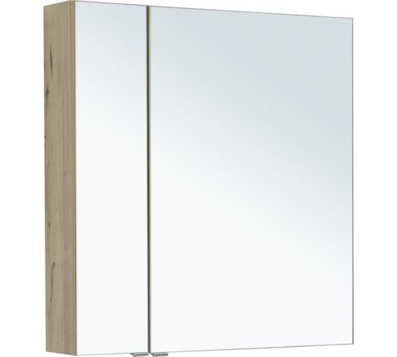 Изображение товара Зеркало Aquanet Алвита new 80 дуб веллингтон, белый (277537) 00277537