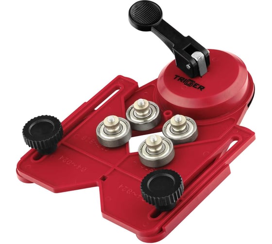 Изображение товара Кондуктор для коронок алмазных по керамике и керамограниту 14-82 мм ТРИГГЕР тов-208942