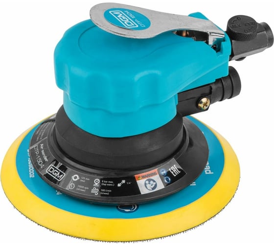 Изображение товара Эксцентриковая пневмошлифмашина с пылеотсосом DGM DTP-1504