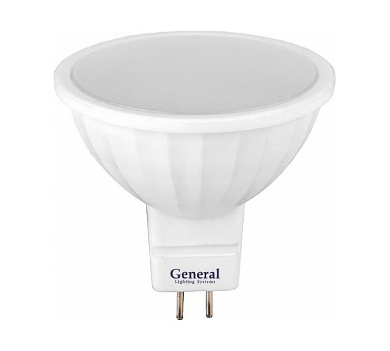Изображение товара Светодиодная лампа General Lighting Systems GLDEN-MR16-B-7-230-GU5.3-3000 660154