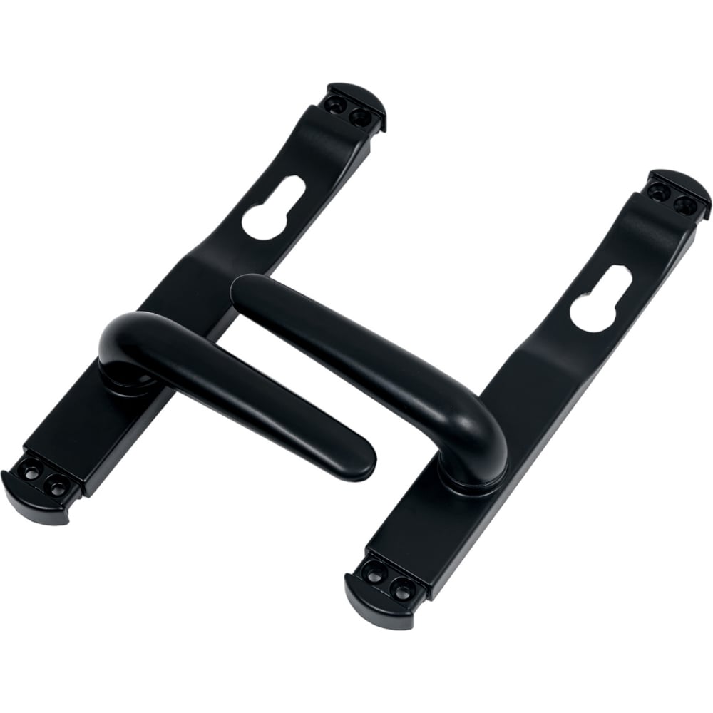 Изображение товара Дверная ручка под врезной замок Amig алюминий черная 1500-85