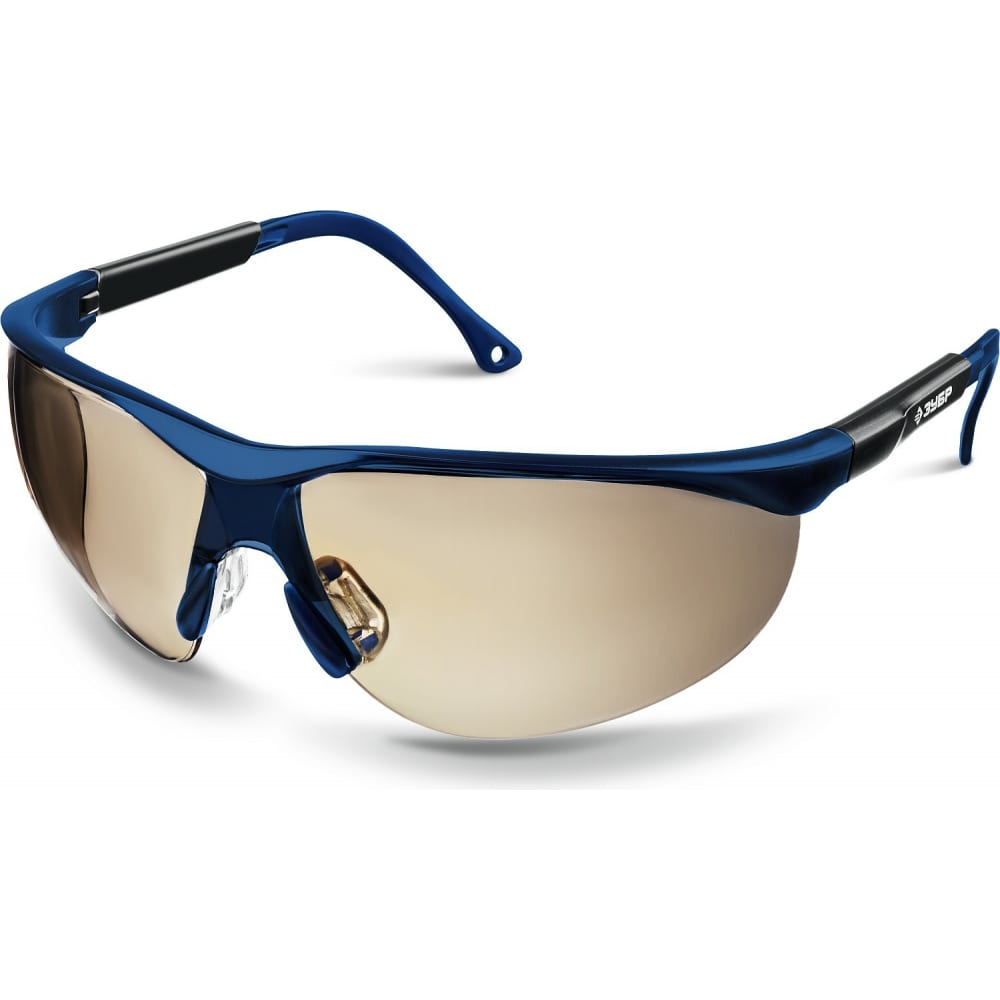 Защитные очки ЗУБР, цвет серый 110323 серые - фото 1